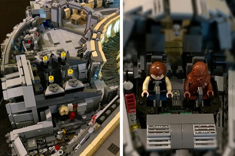 影迷運用 10,000 塊 LEGO 積木打造千年隼號飛船