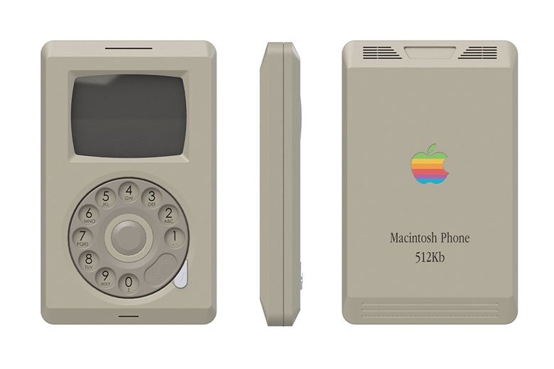 1984 版「iPhone」假想實物圖