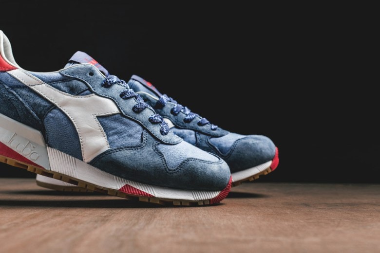 Diadora Heritage Trident 90 全新配色設計「Blue Shadow」
