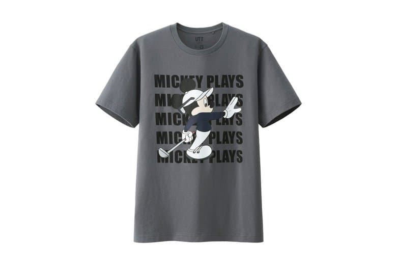 Disney x Uniqlo「Mickey Plays」聯名 T-Shirt 系列