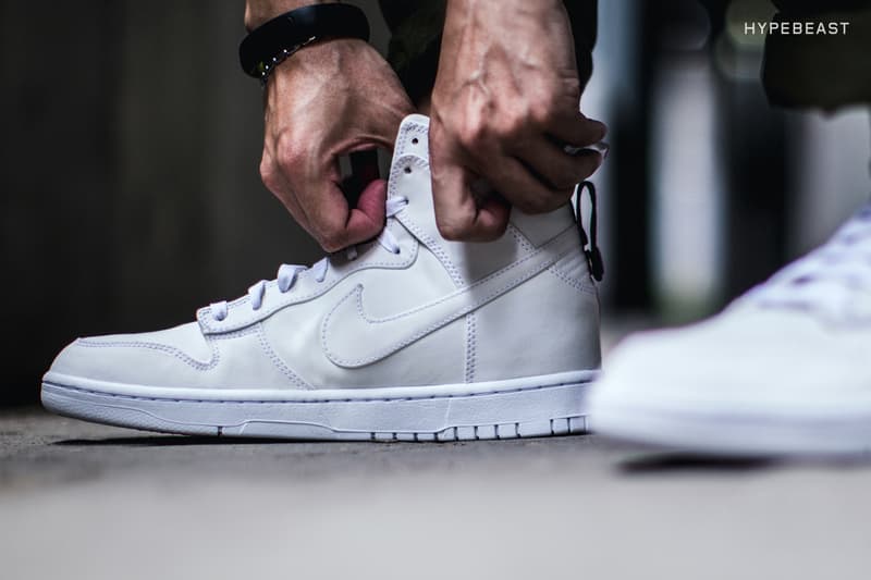 近賞 Dover Street Market x NikeLab Dunk Lux High 聯名鞋款