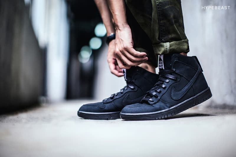 近賞 Dover Street Market x NikeLab Dunk Lux High 聯名鞋款