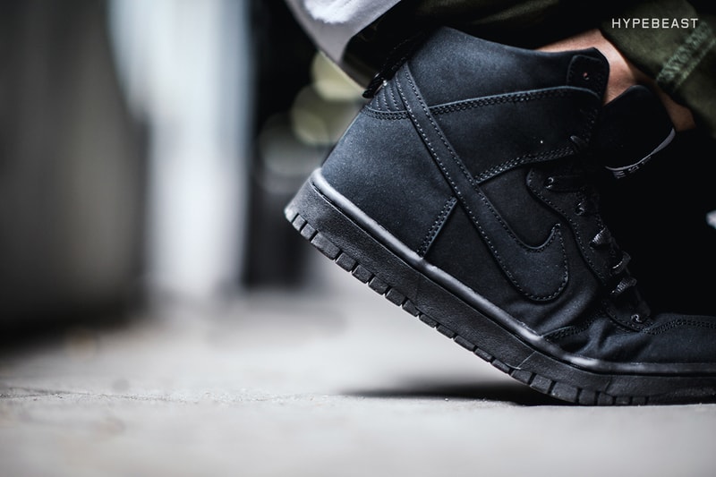 近賞 Dover Street Market x NikeLab Dunk Lux High 聯名鞋款