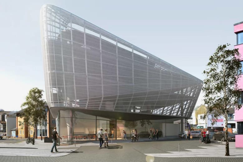 Guy Hollaway Architects 將打造全球首個多層室內滑板公園「Folkestone Sports Park」