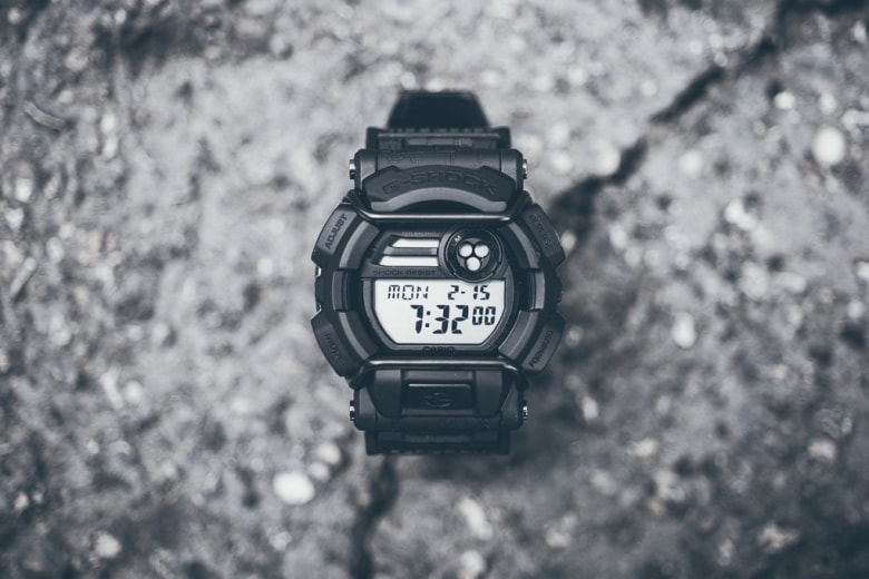 HUF x G-Shock GD400HUF-1「Cracked Concrete」聯名腕錶