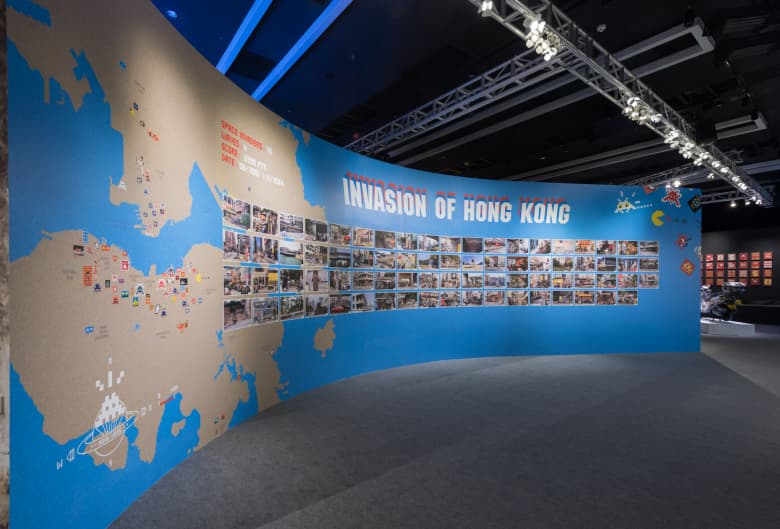 Invader「Wipe Out: An Explosition of Invader in Hong Kong」藝術展覽 @ The Qube