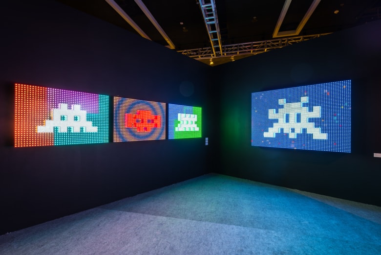 Invader「Wipe Out: An Explosition of Invader in Hong Kong」藝術展覽 @ The Qube