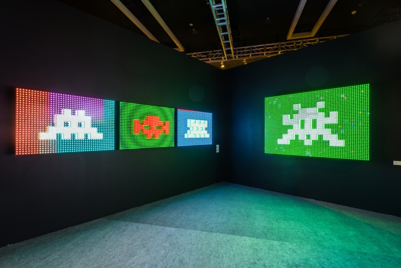 Invader「Wipe Out: An Explosition of Invader in Hong Kong」藝術展覽 @ The Qube