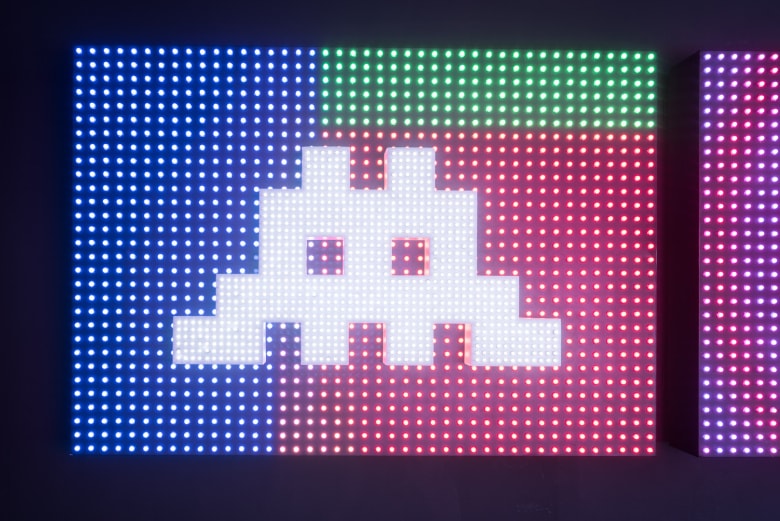 Invader「Wipe Out: An Explosition of Invader in Hong Kong」藝術展覽 @ The Qube
