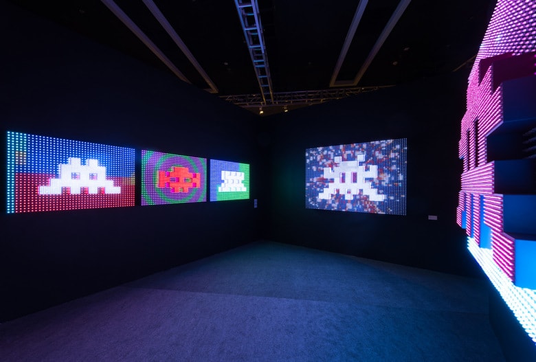 Invader「Wipe Out: An Explosition of Invader in Hong Kong」藝術展覽 @ The Qube