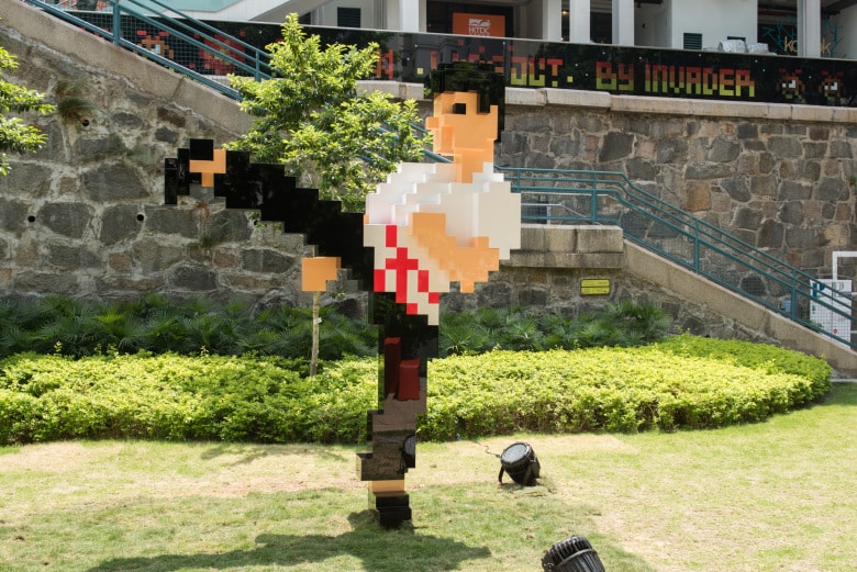 Invader「Wipe Out: An Explosition of Invader in Hong Kong」藝術展覽 @ The Qube