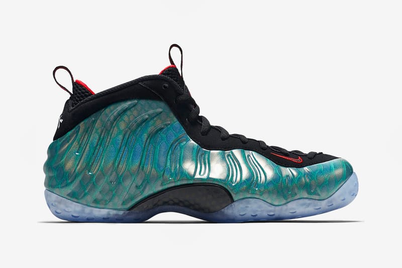 Nike Air Foamposite One「Gone Fishing」別注配色