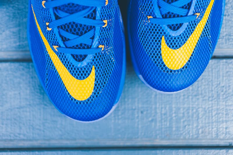 Nike Lebron 12 Low「Photo Blue/University Gold」配色設計