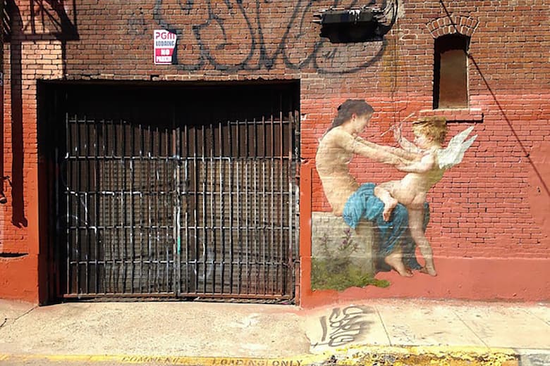 「Outings」企劃將經典藝術畫作搬至街頭