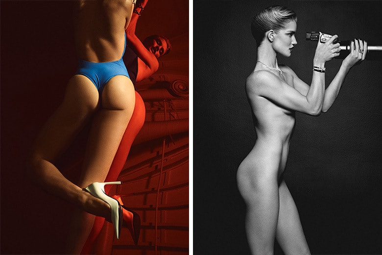 Rosie Huntington-Whiteley「全裸」出鏡《Lui Magazine》6 月刊封面