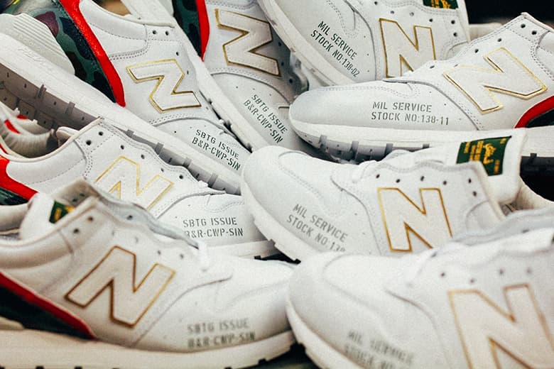 SBTG x Born & Raised x New Balance MRL996EW「Bravo Romeo」聯名客製系列
