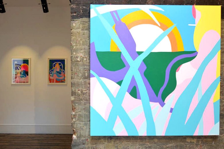 Todd James 藝術展覽「Fantasy Island」@ Lazarides Gallery