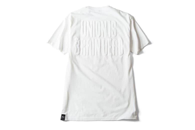Union Los Angeles x Brain Dead「Bunny F*ck」聯名 T-shirt 與霓虹燈