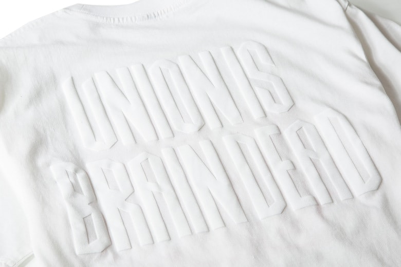 Union Los Angeles x Brain Dead「Bunny F*ck」聯名 T-shirt 與霓虹燈