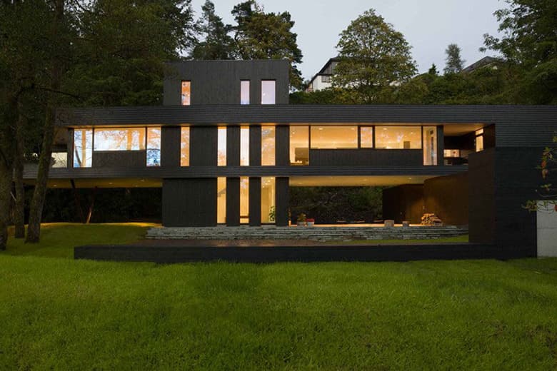 Saunders Architecture 打造挪威卑爾根住宅 Villa S