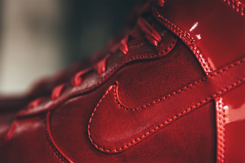 近賞 Nike Dunk Lux High SP「Gym Red」配色