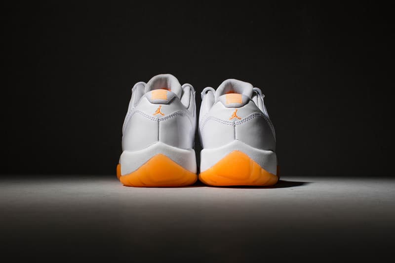 Air Jordan 11 Retro Low GS「White Citrus」配色設計
