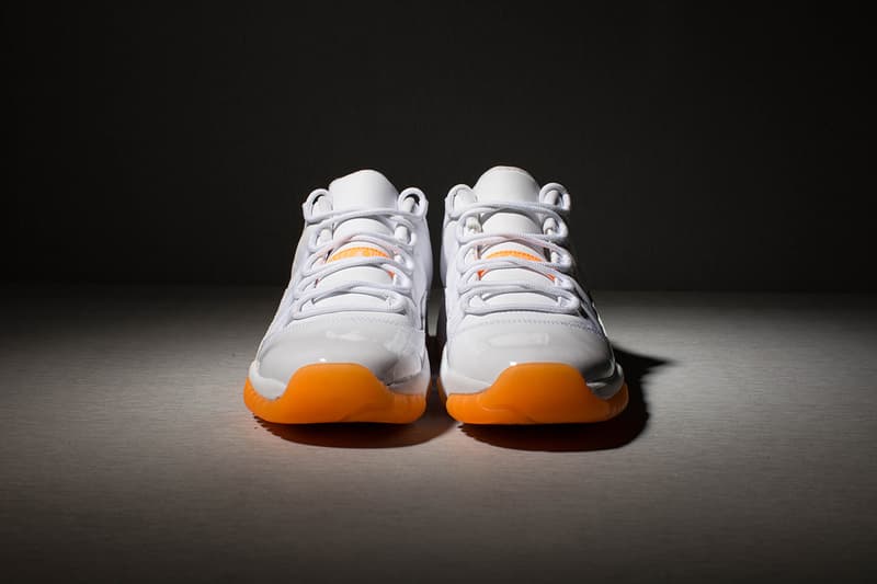 Air Jordan 11 Retro Low GS「White Citrus」配色設計