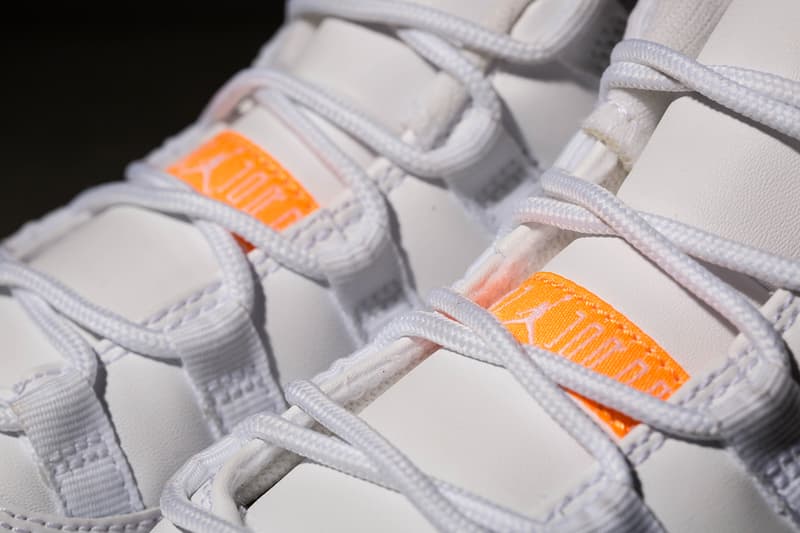 Air Jordan 11 Retro Low GS「White Citrus」配色設計