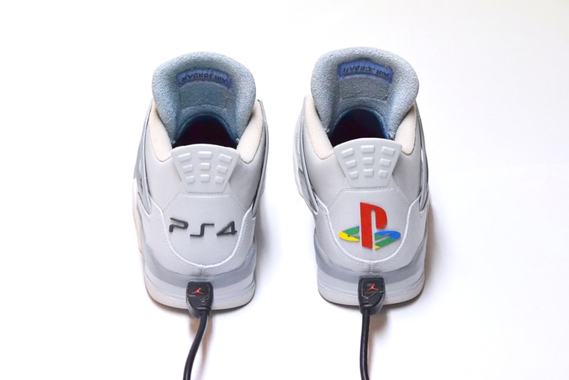 FreakerSneaks 打造 Air Jordan 4「JRDN4 x PS4 20th Anniversary」客製版本
