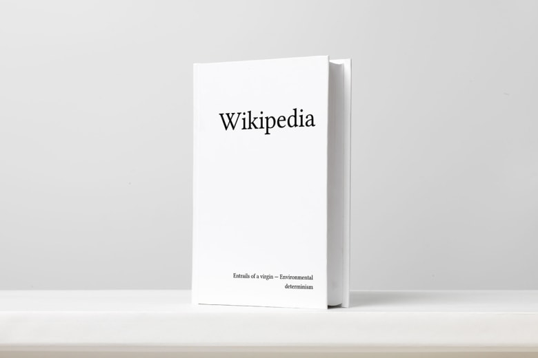 藝術家 Michael Mandiberg 將 Wikipedia 打印成冊
