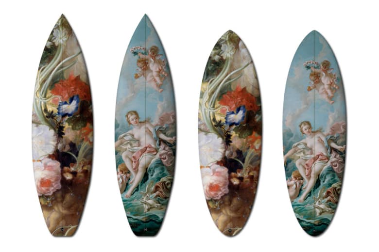 boom-art x UWL-Surfboards「404 Series」聯名限量衝浪板