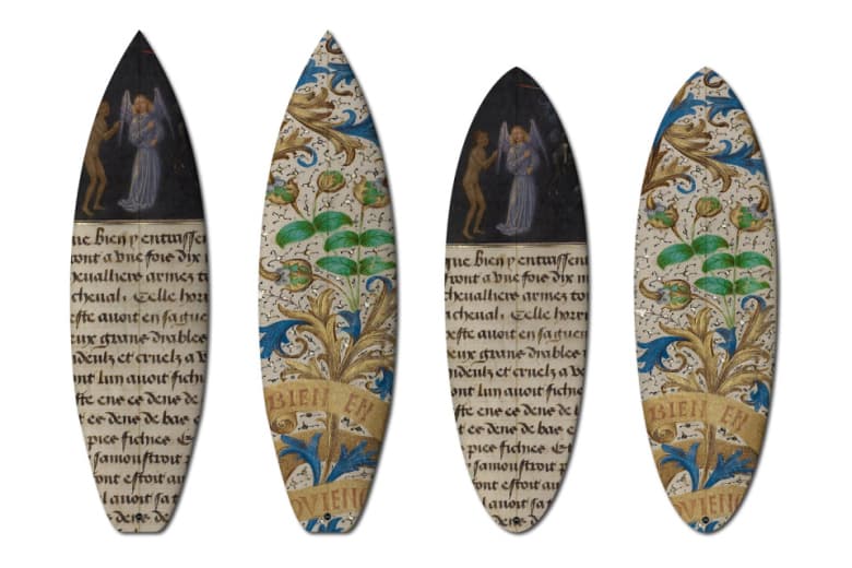 boom-art x UWL-Surfboards「404 Series」聯名限量衝浪板