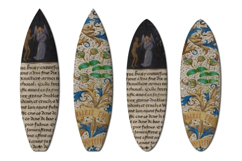boom-art x UWL-Surfboards「404 Series」聯名限量衝浪板