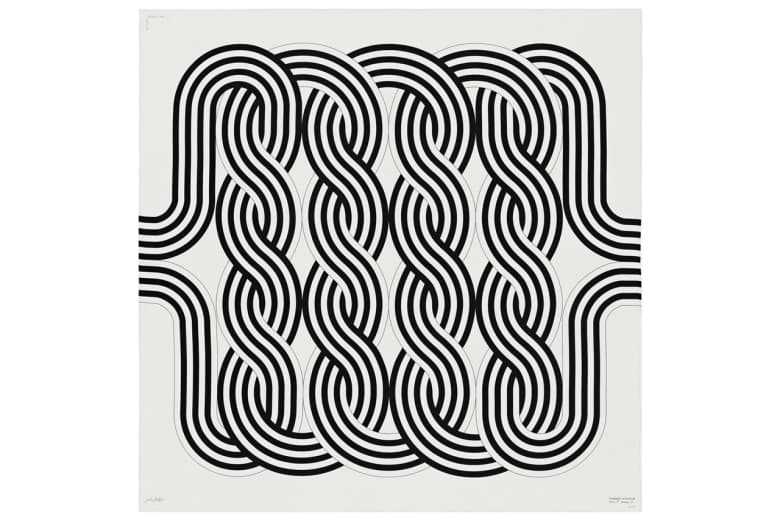 Julio Le Parc for Hermès Éditeur 限量絲巾系列