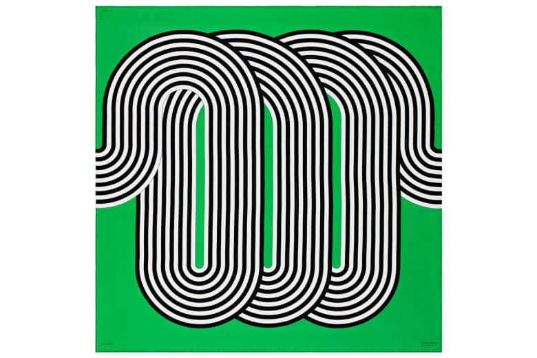 Julio Le Parc for Hermès Éditeur 限量絲巾系列