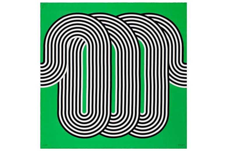 Julio Le Parc for Hermès Éditeur 限量絲巾系列