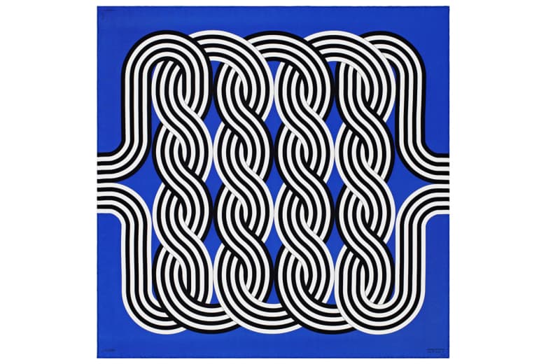 Julio Le Parc for Hermès Éditeur 限量絲巾系列