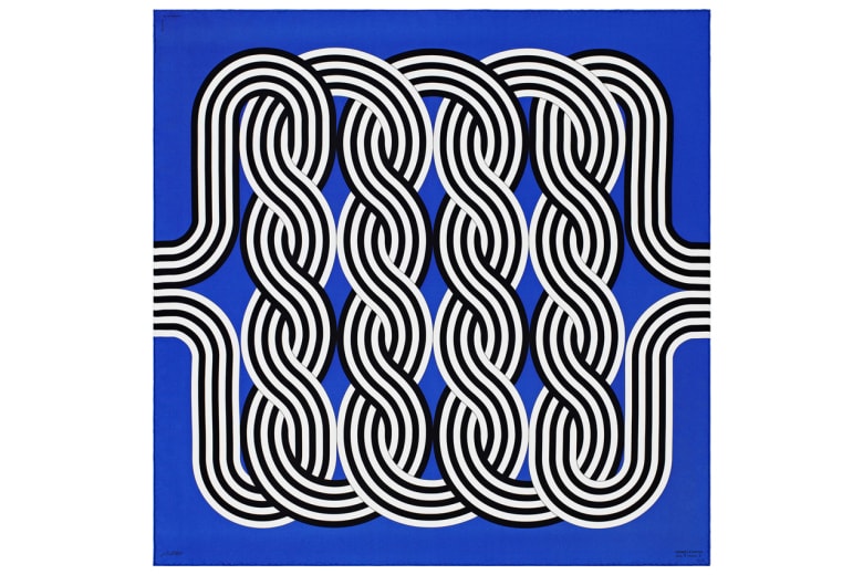 Julio Le Parc for Hermès Éditeur 限量絲巾系列