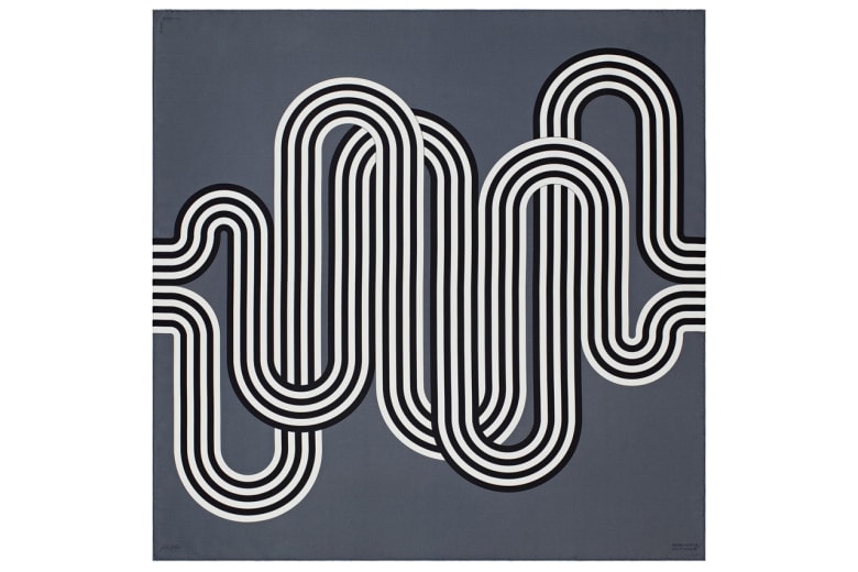 Julio Le Parc for Hermès Éditeur 限量絲巾系列