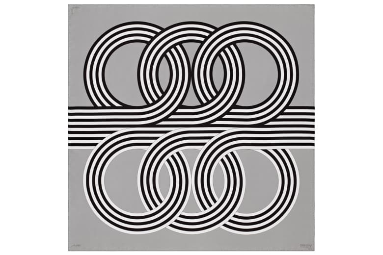 Julio Le Parc for Hermès Éditeur 限量絲巾系列