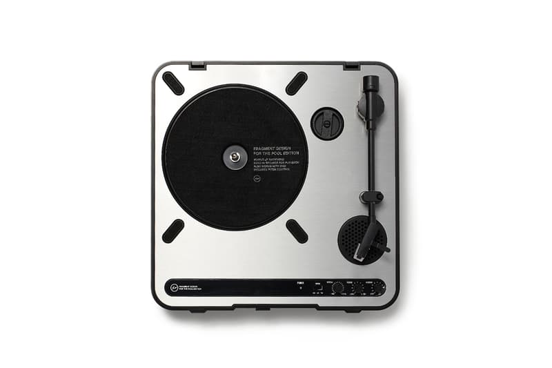 fragment Design x ION AUDIO 便攜式黑膠唱機