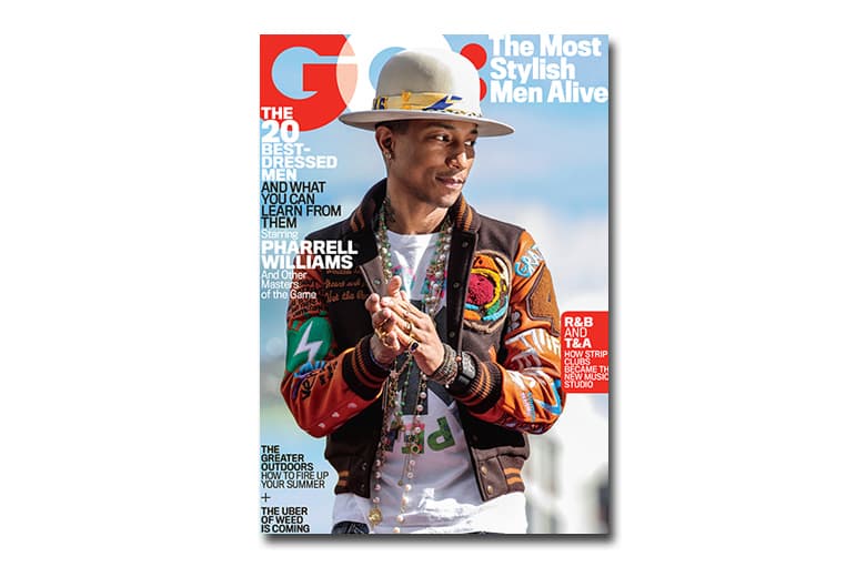 Kanye、Pharrell 及 Brad Pitt 等「街頭型男」登上美版《GQ》7 月「The Most Stylish Men Alive」 主題期刊封面