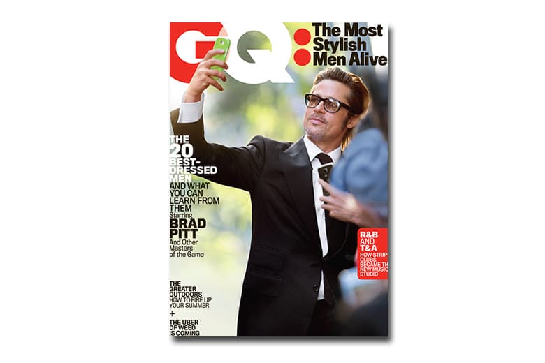 Kanye、Pharrell 及 Brad Pitt 等「街頭型男」登上美版《GQ》7 月「The Most Stylish Men Alive」 主題期刊封面