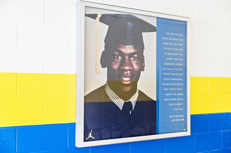 Jordan Brand 重新整修 Michael Jordan 高中體育館以慶祝成立 30 週年