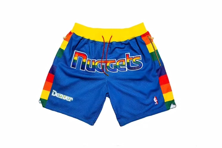 Just Don 發布定製版 Mitchell & Ness NBA 球隊短褲