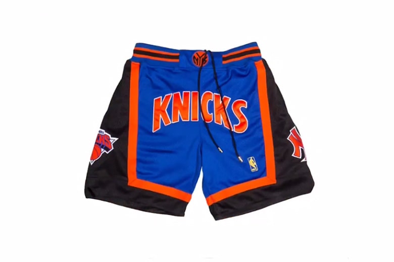 Just Don 發布定製版 Mitchell & Ness NBA 球隊短褲