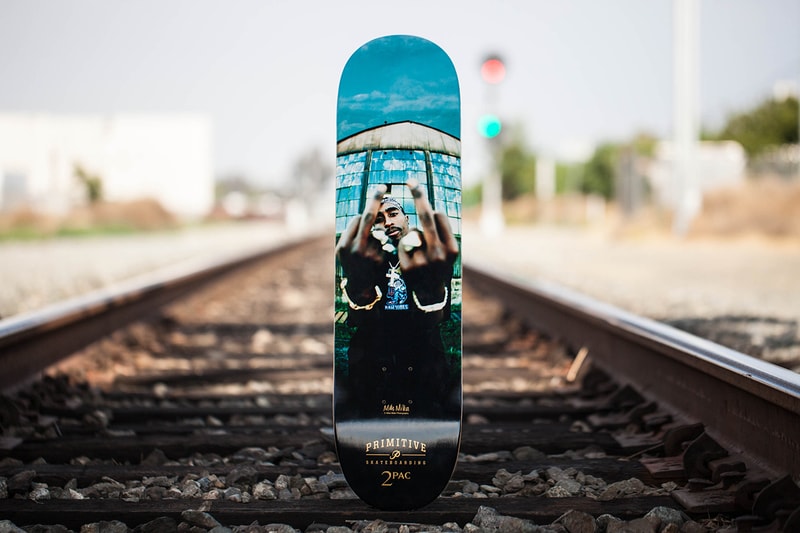 Mike Miller x Primitive Skateboarding 2Pac「Against the World" 8.1」限量滑板