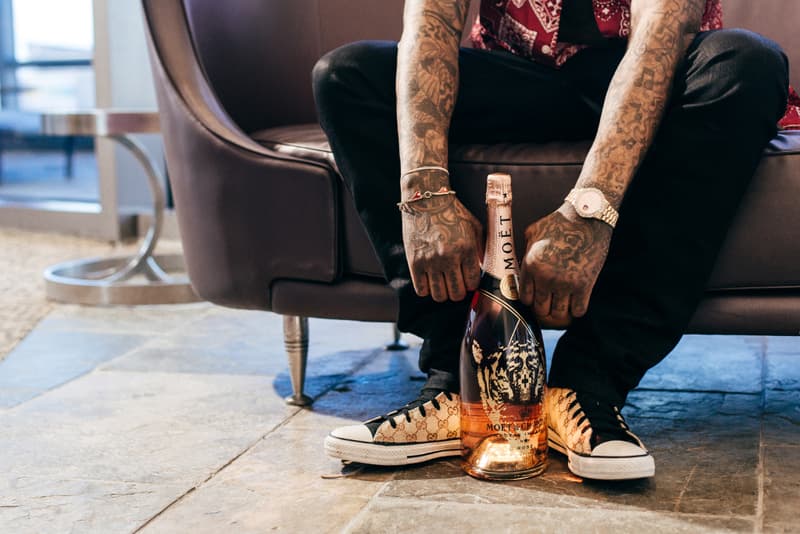 YG 助陣 Moët & Chandon x Marcelo Burlon「Follow the Bottle」發佈派對