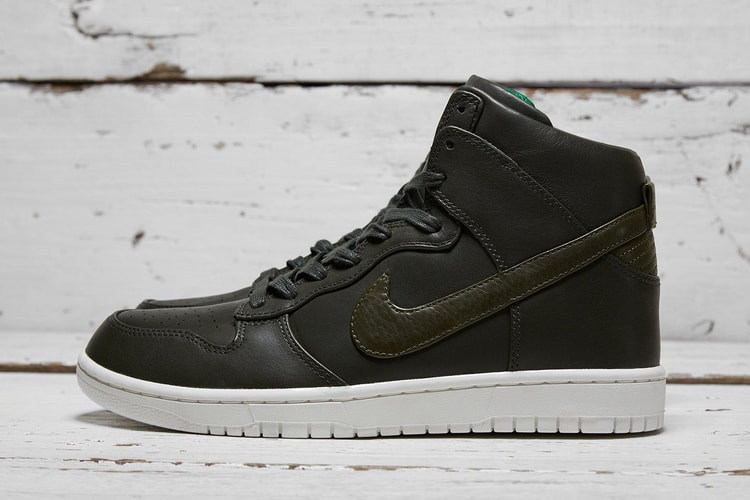 NikeLab Dunk Lux High SP「Sequoia」配色