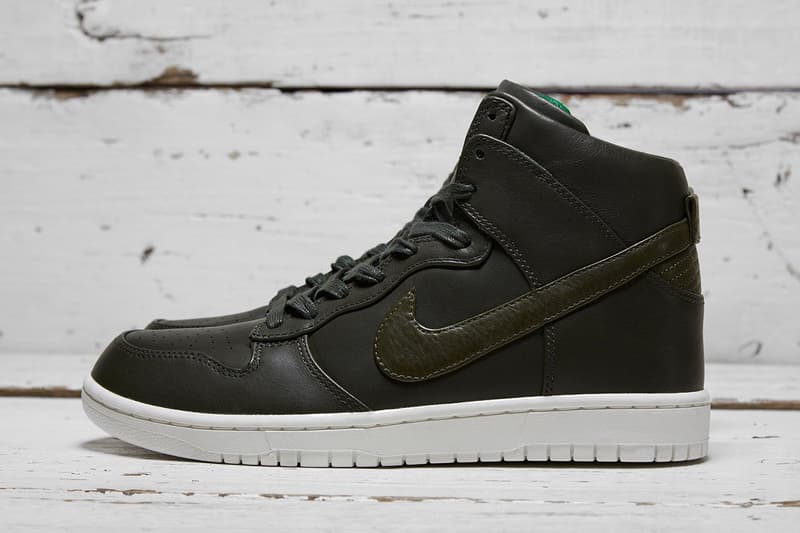 NikeLab Dunk Lux High SP「Sequoia」配色